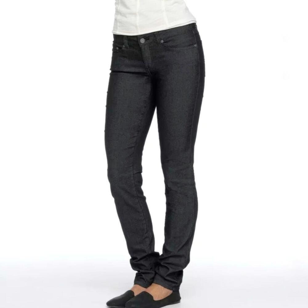 Pranaβ Kara Slim Fit Jeans Women's 4/27 Black Wash Denim